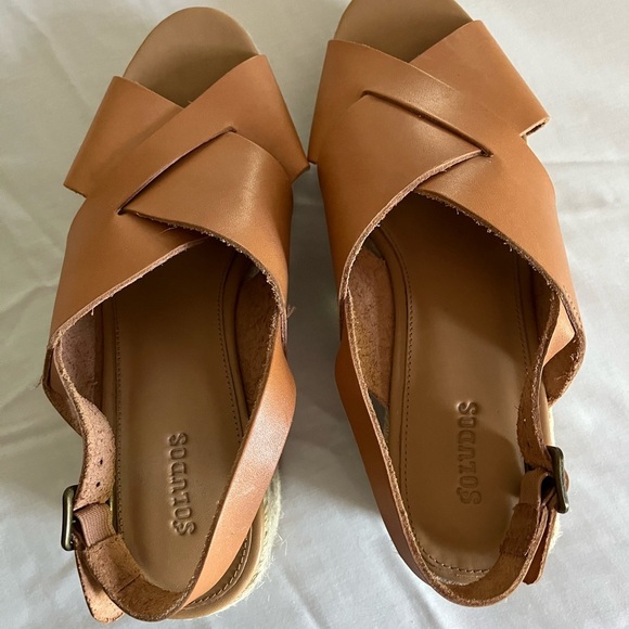 Soludos Amalfi Boho Platform Espadrille Sandal size 9 med EUC - Picture 6 of 16